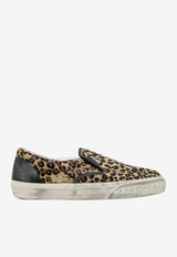 Golden Goose DB Penstar Leopard Print Sneakers Multicolor GWF00306F006948/T_GOLDE-90301