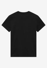 Moncler Logo Crewneck T-shirt Black 8C0001289B8Q/T_MONCL-999