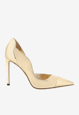 Jimmy Choo Brigitte 100 Metallic Leather Pumps Gold BRIGITTE100QUIGOLD_GOLD_67481129