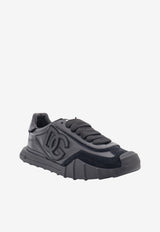 Dolce & Gabbana DG Athletic Leather Sneakers Black CS2384A05698B956_NERO/NERO_70014399