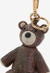 Arnica Paisley Jacquard Bear Bag Charm