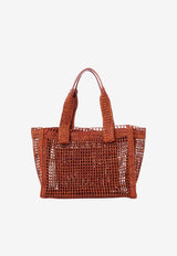 Chloé Summer Banana East-West Tote Bag Brown CH26US904P0826M_ClayBrown_70332183