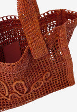 Chloé Summer Banana East-West Tote Bag Brown CH26US904P0826M_ClayBrown_70332183