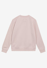 Golden Goose DB Kids Girls Star Print Sweatshirt Pink GKP01279P002699/T_GOLDE-25523