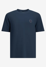 Brunello Cucinelli Printed Crewneck T-shirt Blue MW8571884TC7943_8af899ac-33f8-41b9-bbdb-2ea95cf67a5c