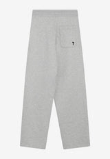 AMI PARIS Ami De Coeur Track Pants Gray FTR908730/T_AMI-A273