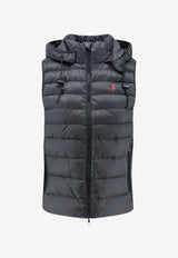 Polo Ralph Lauren Quilted Nylon Logo Vest Black 211958935001_POLOBLACK_70027259