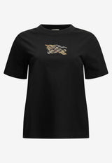 Burberry EKD Check Crewneck T-shirt Black 8116164_1e0d7f0d-7212-41ed-b6f7-66adfd44f419