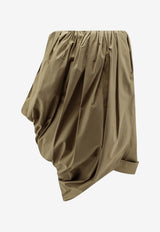 Chloé Draped Wrap Skirt Green CH26UJU411413B6_AmberOlive_70331527