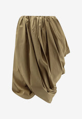 Chloé Draped Wrap Skirt Green CH26UJU411413B6_AmberOlive_70331527