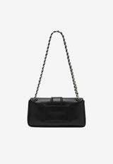 Jacquemus Chaine Soft Nappa Shoulder Bag Black BAW00453AC27L14/T_JACQM-990