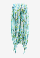 Chloé Printed Straight-Leg Pants Blue CH26UPA2638791J_WHITE_70331609
