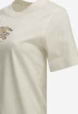 Burberry EKD Check Crewneck T-shirt White 8116161_bf65239d-7e61-49d2-916b-bb97541c8213