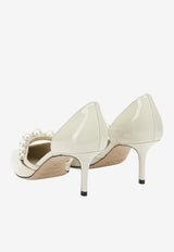 Jimmy Choo Aurelie 65 Pearl Embellished Pumps Latte AURELIE 65XKMLATTE/WHITE_2a21d4d6-885c-4c8a-a61e-30d94965cab0