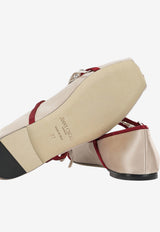 Jimmy Choo Loli Mary-Jane Satin Ballet Flats Cream LOLI BALLERINABPZMACARON/RUBY RED_1eaae8ea-663f-4b8f-b8bb-c1b3fe486d1d