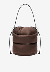 Moncler Caradoc Padded Bucket Bag Burgundy 5I00002M6275/T_MONCL-262
