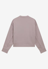 Moncler Logo Printed Sweatshirt Pink 8G000258999V4/T_MONCL-64E