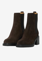 Tod's 55 Suede Ankle Boots Brown XXW73L0JK00-RE0-S808