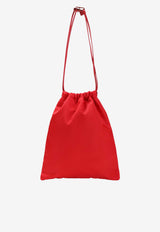 Wish Triangle Logo Satin Pouch