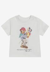 Polo Ralph Lauren Kids Babies Polo Bear T-shirt White 320A12428002CO/S_POLOR-BD