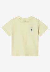Polo Ralph Lauren Kids Boys Embroidered Pony T-shirt Yellow 323832904505CO/S_POLOR-BY
