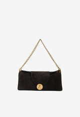 Vivian Suede Chain Clutch