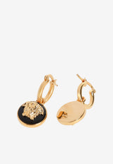 Sculpted Medusa Head Earrings