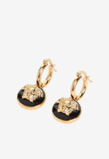 Sculpted Medusa Head Earrings