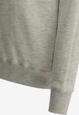 Autry Logo Hooded Sweatshirt Gray HOPM002M_b4255e36-240e-4469-85cf-1c95f696dc3a