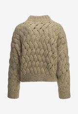 Brunello Cucinelli Cable-Knit Cropped Sweater Beige MNT347514CMG59_83a79fe8-3d3b-4ee2-a70c-747b8e910fc2
