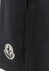 Moncler Logo Patch Shorts Black L20918H00009899V4999_Black_70281555