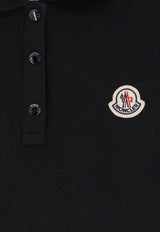 Moncler Logo Patch Polo T-shirt Black L20938A0000784720999_Black_70281678