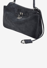 Small Rodeo Suede Top Handle Bag