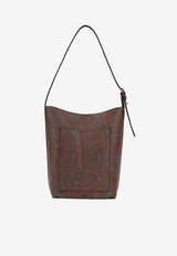 Paisley Jacquard Shoulder Bag