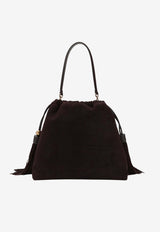 Medium Kalispera Suede Shoulder Bag