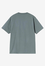 Carhartt Wip Pocket Heart Cozy T-shirt Blue I032180CO/S_CARH-3QJXX