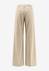 Brunello Cucinelli Corduroy Straight-Leg Pants Beige MA180P9358C9931_SAND_70014764