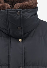 Brunello Cucinelli High-Neck Down Jacket Black MH5257474C101_Black_70014767