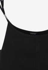 Lace-Up Tank Top