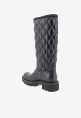 Moncler Kickstream Quilted Mid-Calf Boots Black L209B4G00100M9908999_Black_70331790