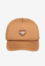 Carhartt Wip Heart Patch Trucker Cap Brown I035250PL/R_CARH-HZ