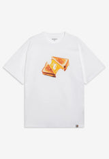 Carhartt Wip Cheese Toast Jersey T-shirt White I036882CO/T_CARH-02XX