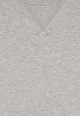 Golden Goose DB Golden Print Sweatshirt Gray GUP02711P00263760513_ALLUMINIUM MELANGE GRAY_66335994