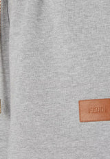 Fendi Essentia Jersey Shorts Gray FR6749AW8BF0TAZ_Grey melange_70026705