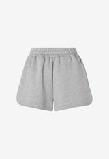 Fendi Essentia Jersey Shorts Gray FR6749AW8BF0TAZ_Grey melange_70026705
