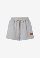 Fendi Essentia Jersey Shorts Gray FR6749AW8BF0TAZ_Grey melange_70026705
