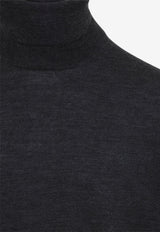 Wool High-Neck Sweater