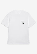 Carhartt Wip Pocket Crewneck T-shirt White I032215CO/T_CARH-02XX