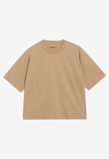 Carhartt Wip Chester Cropped T-shirt Beige I030656CO/T_CARH-07EXX