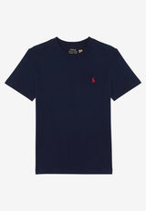 Polo Ralph Lauren Kids Boys Embroidered Pony T-shirt Blue 323832904037CO/T_POLOR-CN